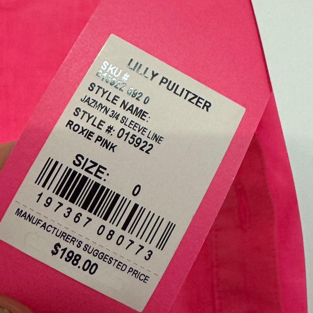 Lilly Pulitzer Bright Pink Coverup - Picture 5 of 8